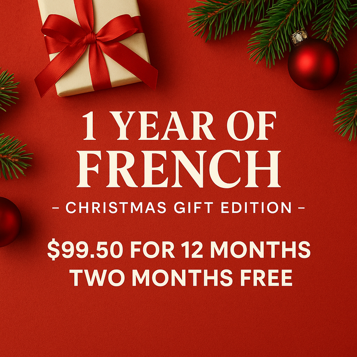 12 Months of French – Christmas Special Package