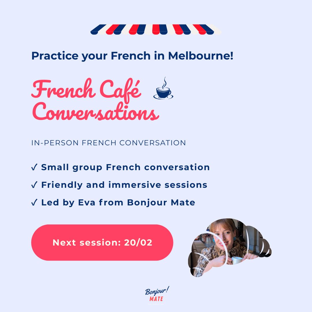 In-Person French Conversation – Melbourne